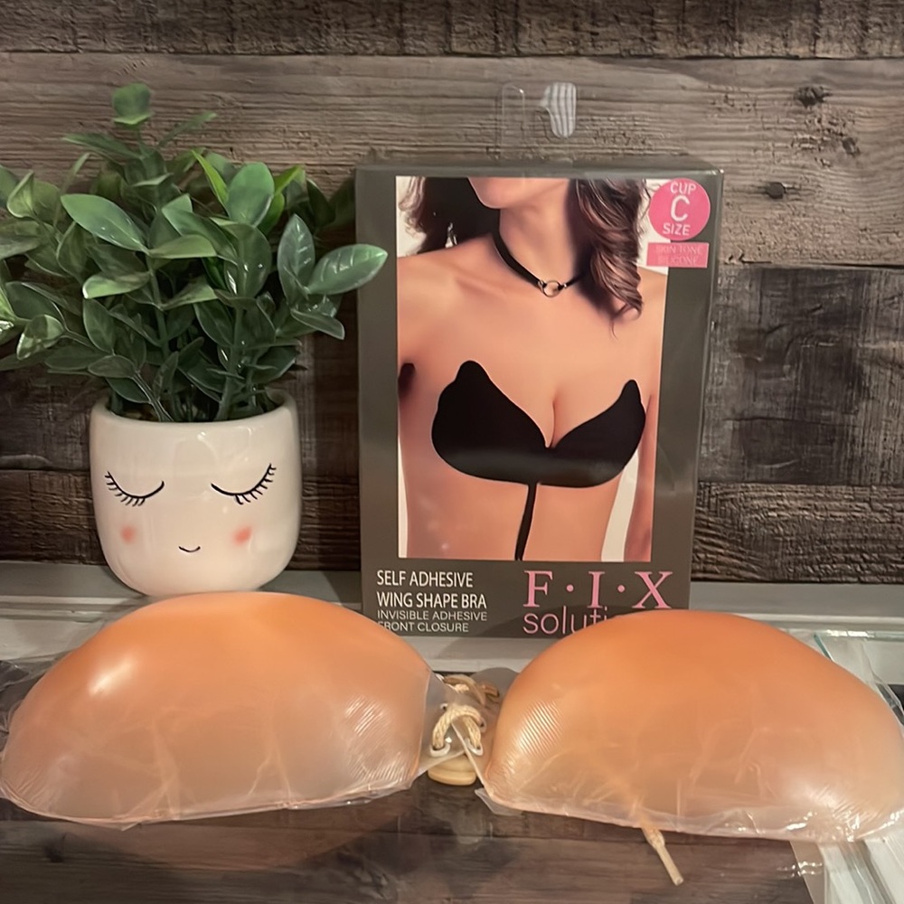 New!!!Fix Solution Self Adhesive Wing Shape Bra. - image 7